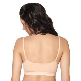 Sports-03 Non-Padded Full Coverage Sports bra (Pack of 2)