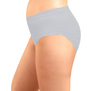 High Rise Hipster with Inner Elastic Panties - (Pack of 3)