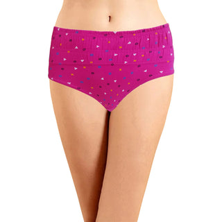 ICIB-003 With Broad Elastic Panties (Pack of 3) - Printed Assorted Colors (Pack of 3)