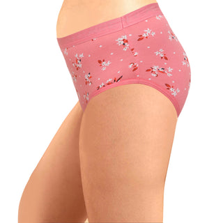 ICOE-034 Hipster Panties with Outer Elastic - (Pack of 3)