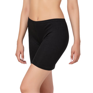 ICLG-BK-014 Sports Panties With Soft Elastic (Pack of 1) - Black
