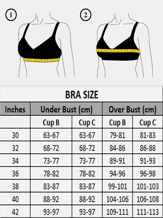 Sports-03 Non-Padded Full Coverage Sports bra (Pack of 2)